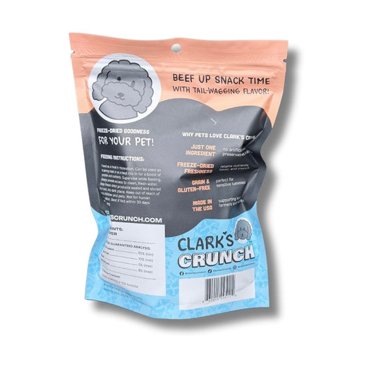 Clark's Crunch Beef Liver Dog Treats