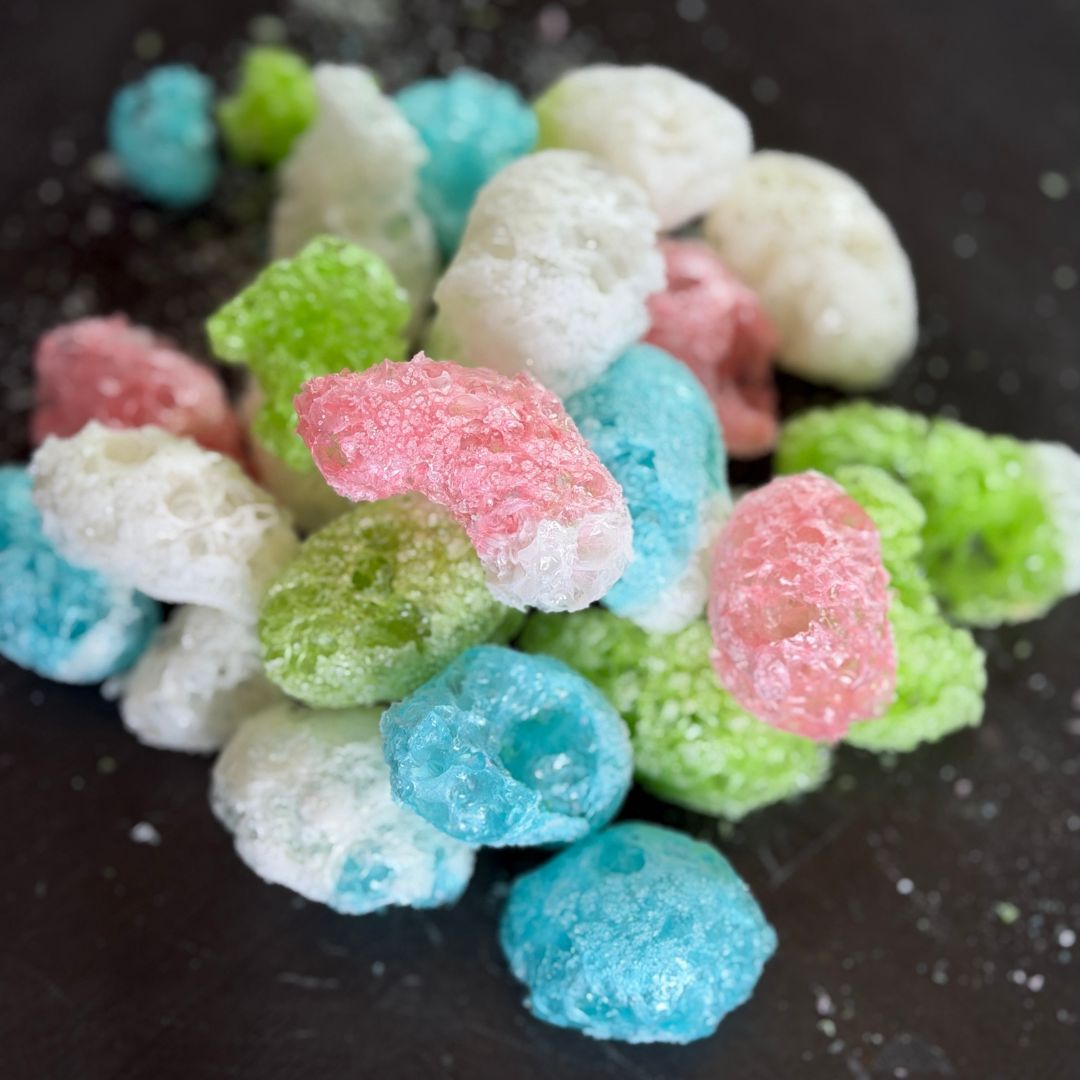 Crunchy Fruit Puffs