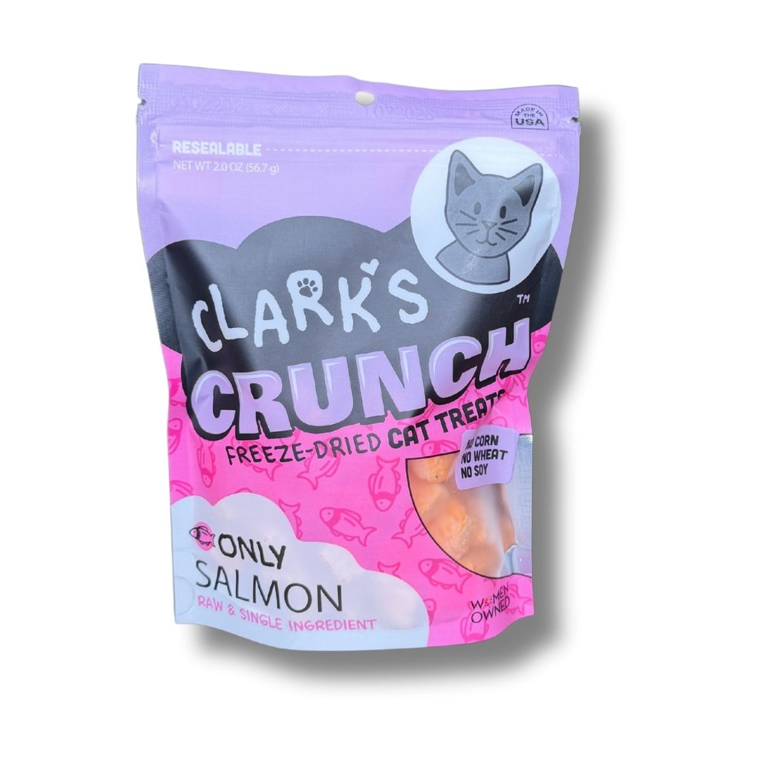 Clark's Crunch Salmon Cat Treats – Uncle Crunch