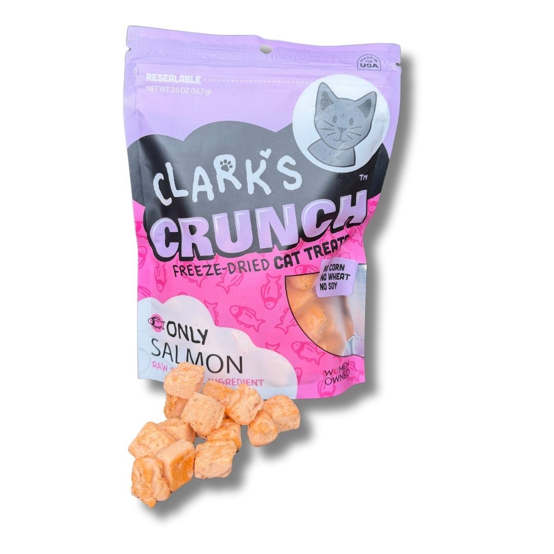 Clark's Crunch Salmon Cat Treats