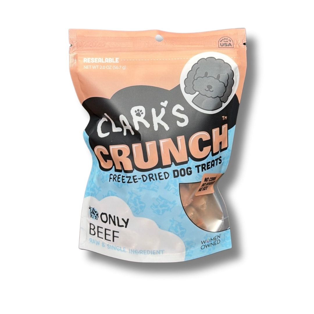 Clark's Crunch Beef Liver Dog Treats