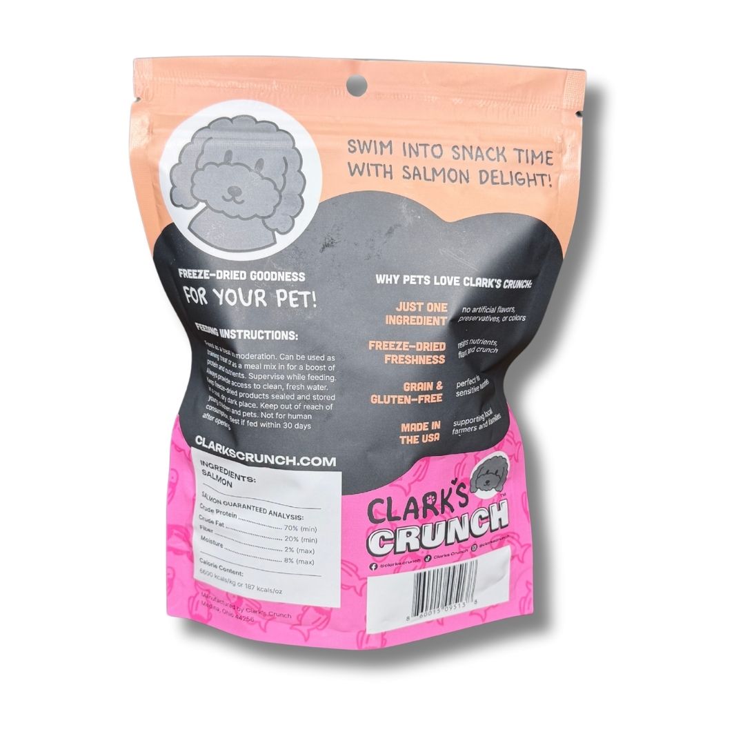 Clark's Crunch Salmon Dog Treats