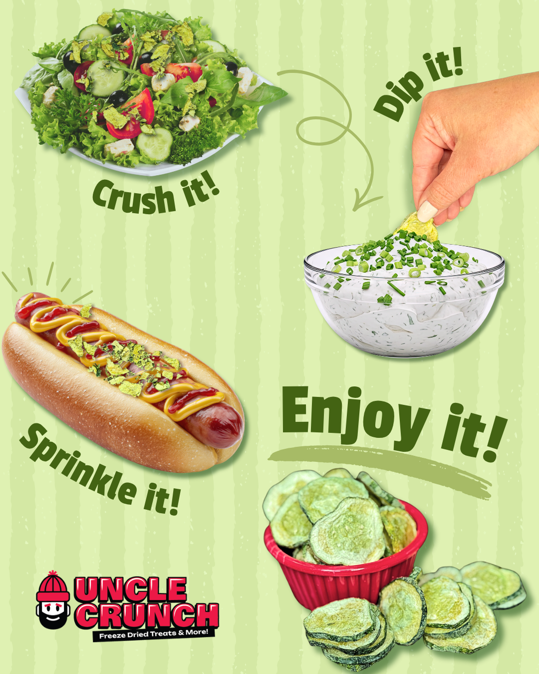 Crunchy Pickle Chips