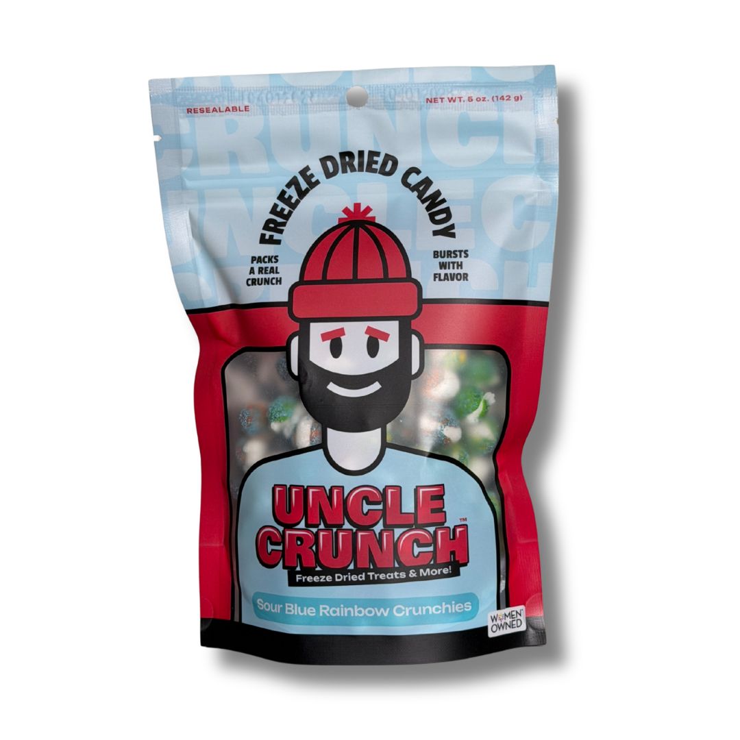 Sour Blue Rainbow Crunchies