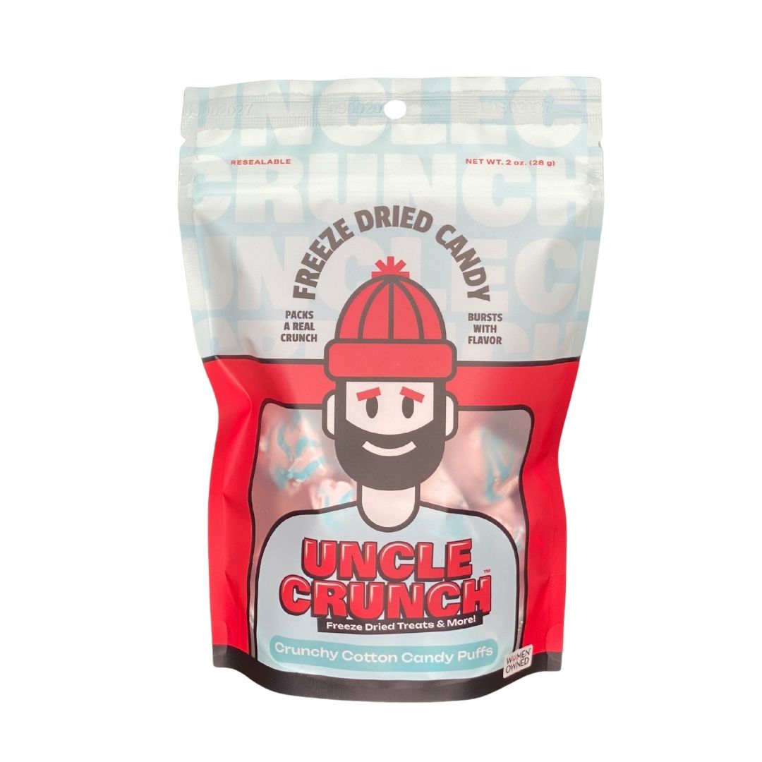 Crunchy Cotton Candy Taffy – Uncle Crunch