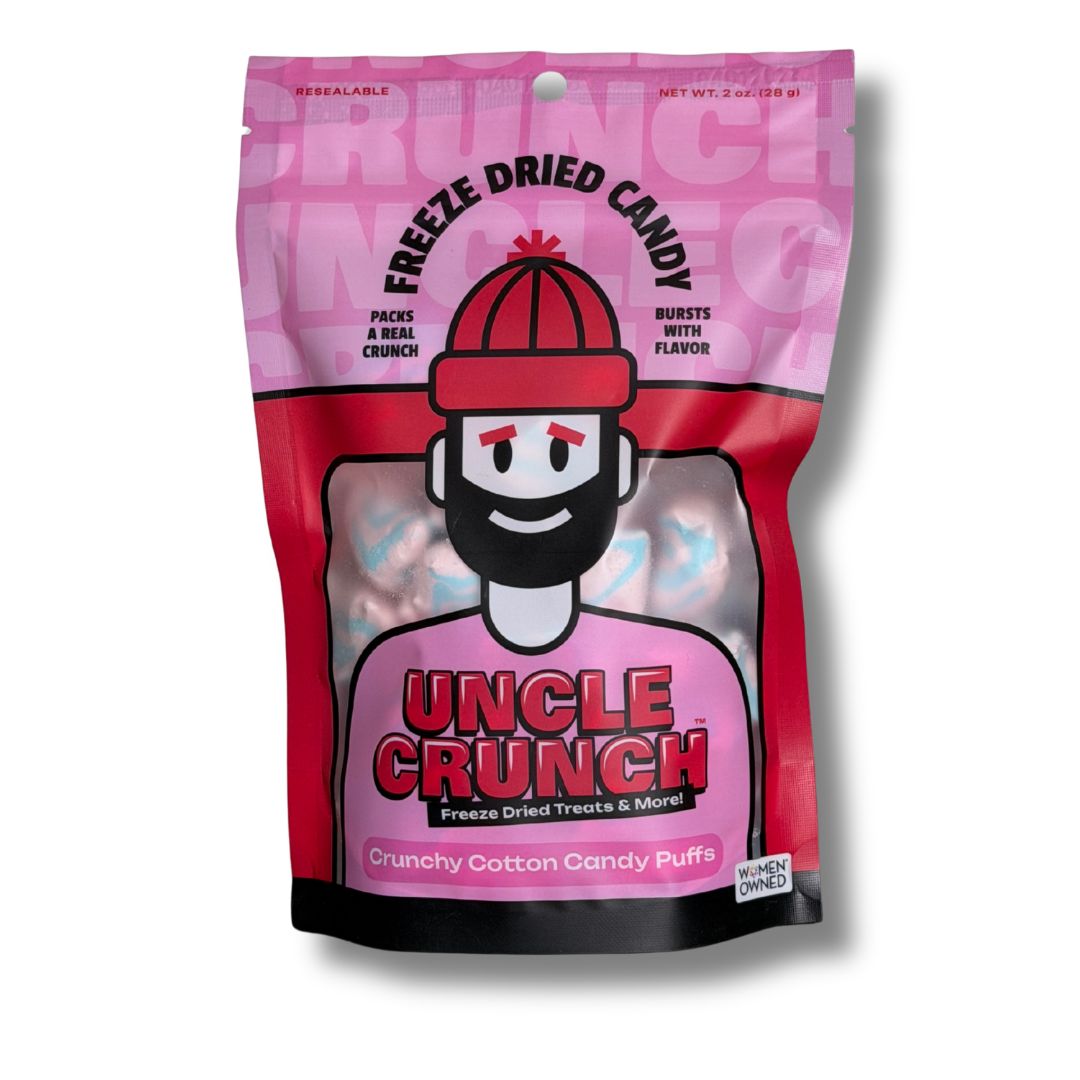 Crunchy Cotton Candy Taffy – Uncle Crunch
