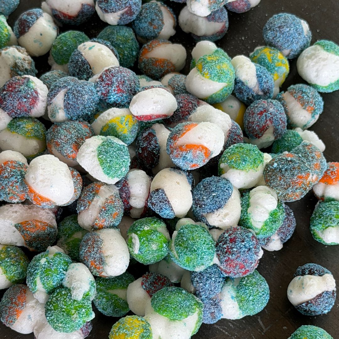 Sour Blue Rainbow Crunchies
