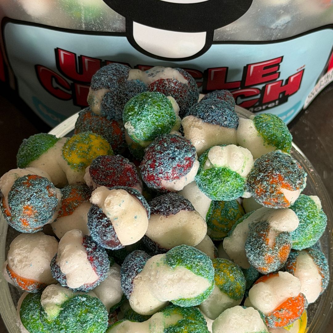 Sour Blue Rainbow Crunchies